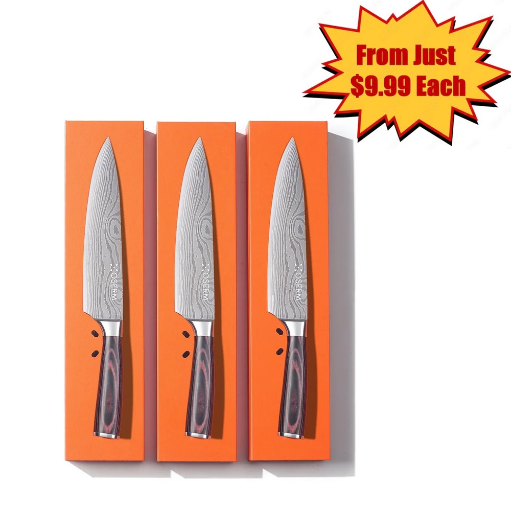 OSERM's "Always Sharp" Chef Knife Subscription Plan